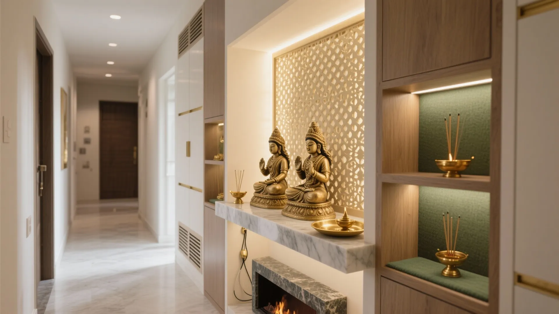 5 Pooja Room Design Ideas for a Modern Home Mandir: Small-space mandir solutions from my 10+ years designing compact homes