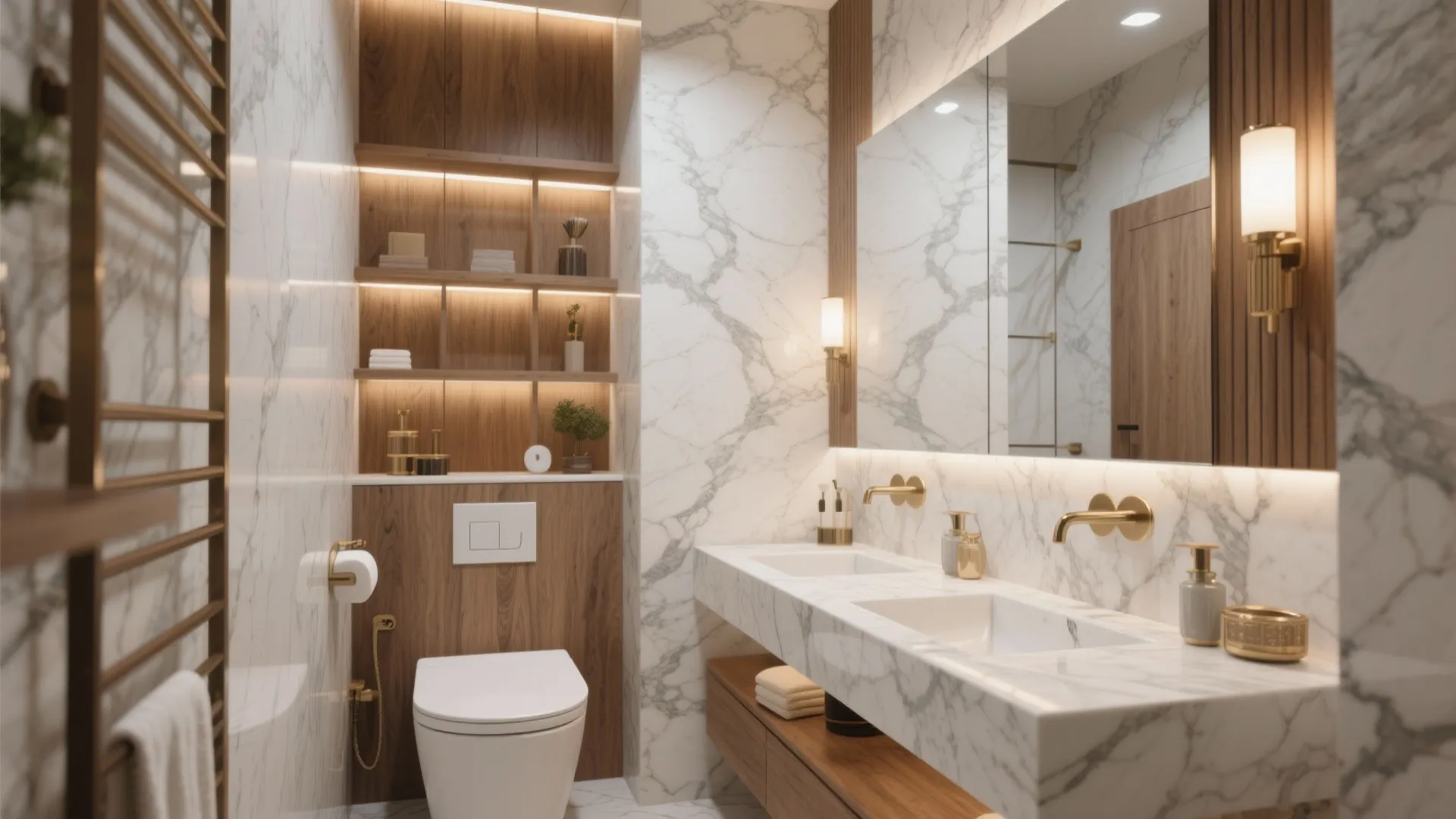 10 Small Marble Bathroom Ideas: Creative Ways to Elevate Your Small Bathroom with Marble