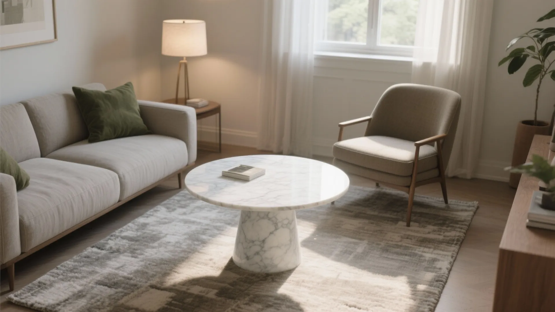 Round Marble Coffee Table Small: Stylish Solutions for Limited Spaces