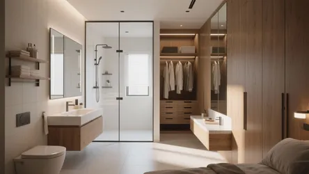 5 Master Bathroom and Closet Layout Ideas