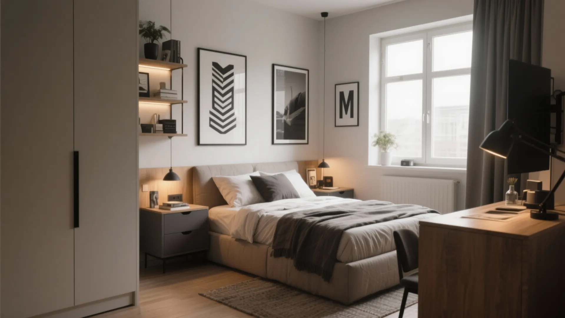 5 Small Bedroom Design Ideas for Men: Practical & Stylish Solutions for Compact Living Spaces