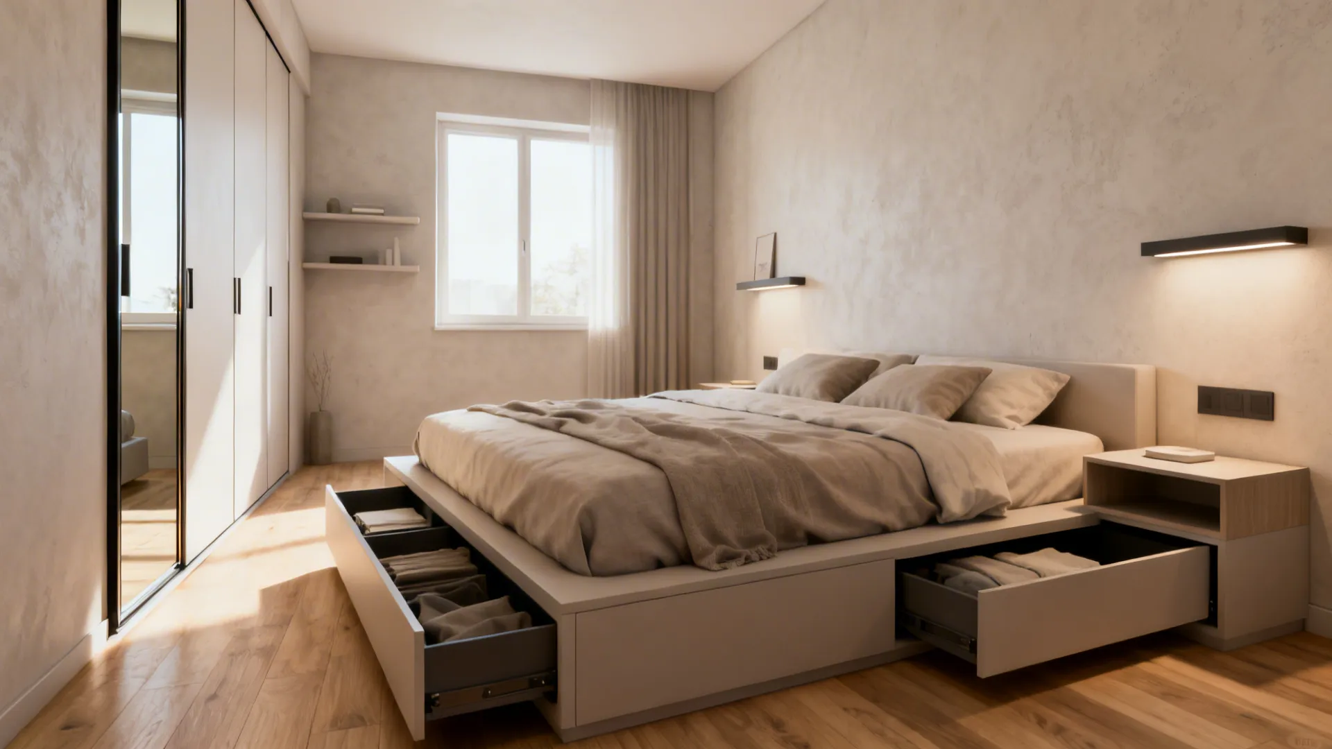 Modern Bedroom Sets: 5 Small-Room Ideas
