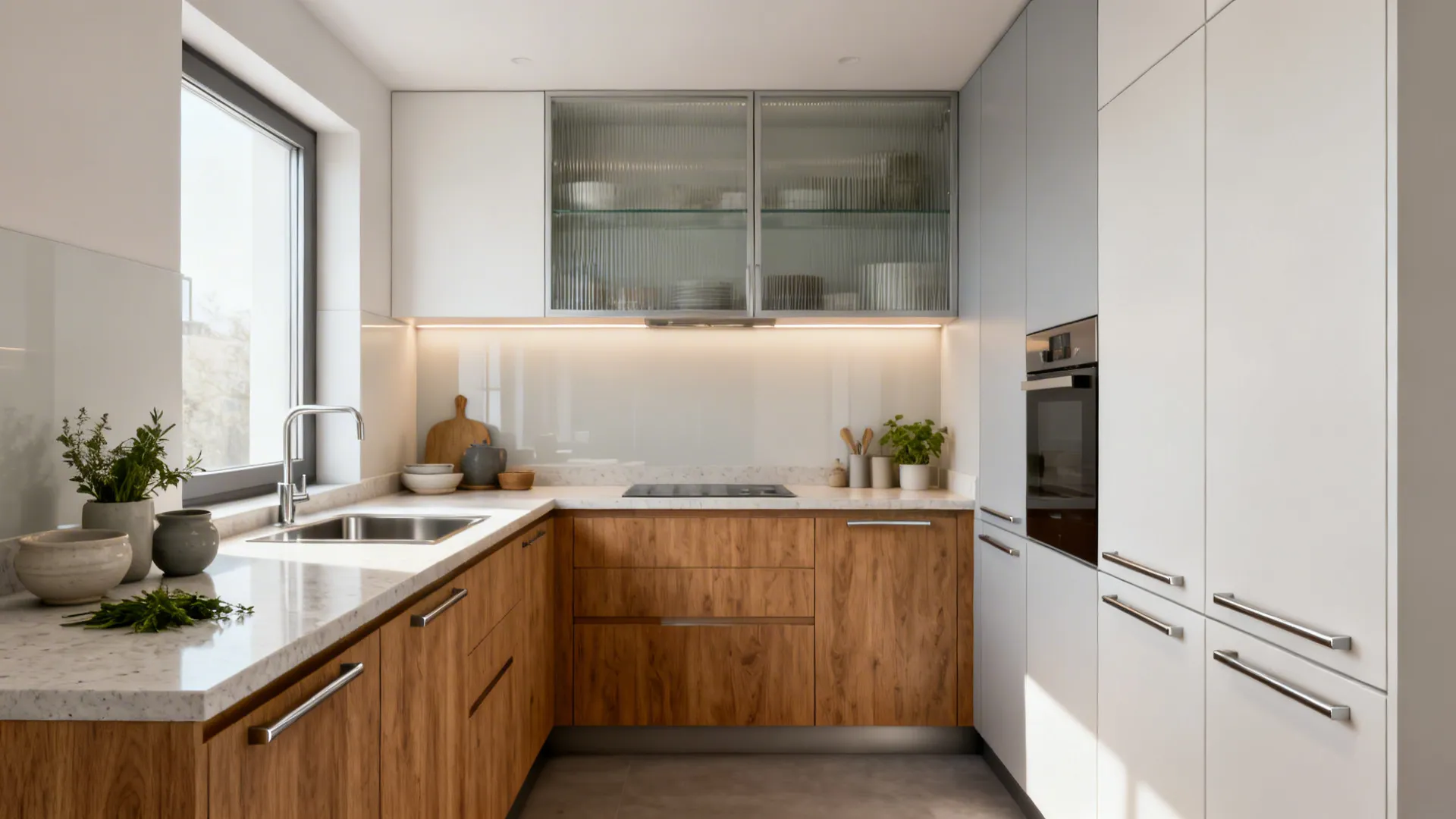 Modern kitchen cabinet design for small kitchen: 5 ideas