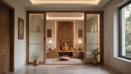 5 Small Modern Pooja Room Designs
