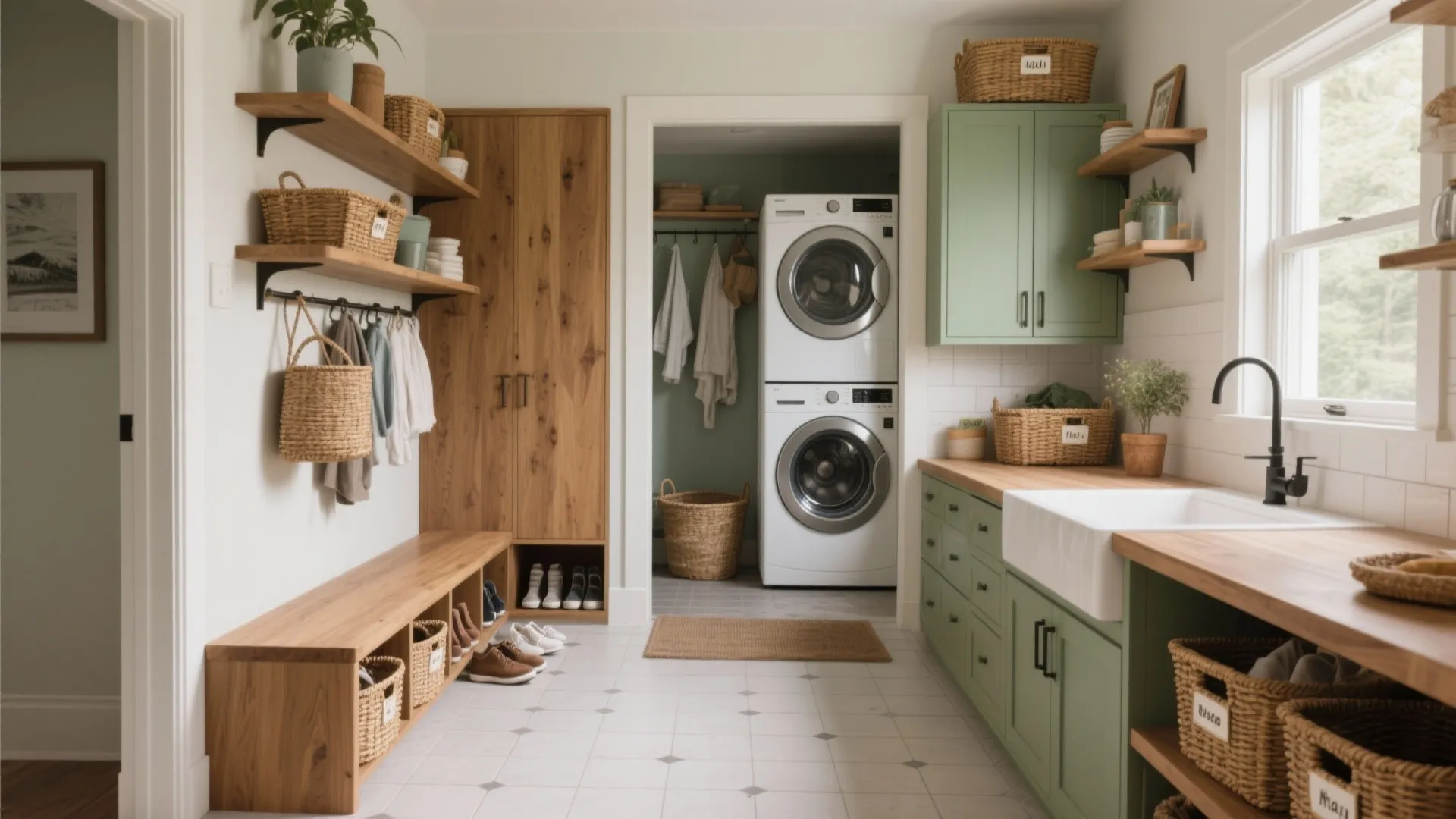 Mudroom and Laundry Renovation: 5 Practical Ideas: Small-space strategies to make your mudroom and laundry work harder — five designer-tested concepts