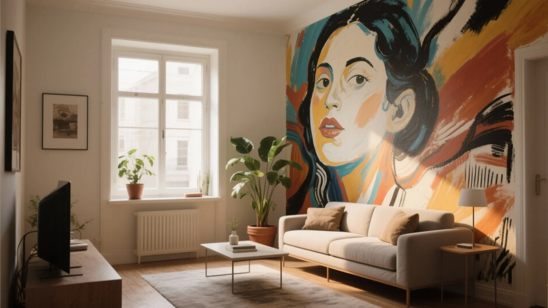 Hand-Painted Easy Wall Murals: 5 Ideas