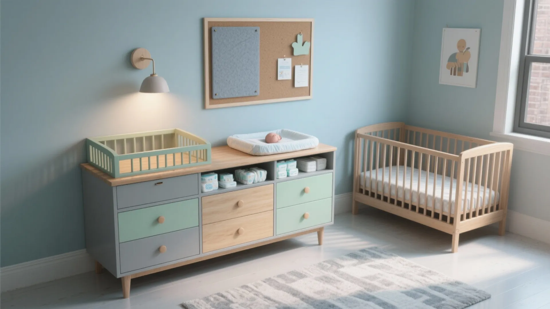 DIY Changing Table Dresser: Space-Saving Nursery Solutions: 1 Minute to a Smarter Nursery—Combine Storage and Comfort with Ease