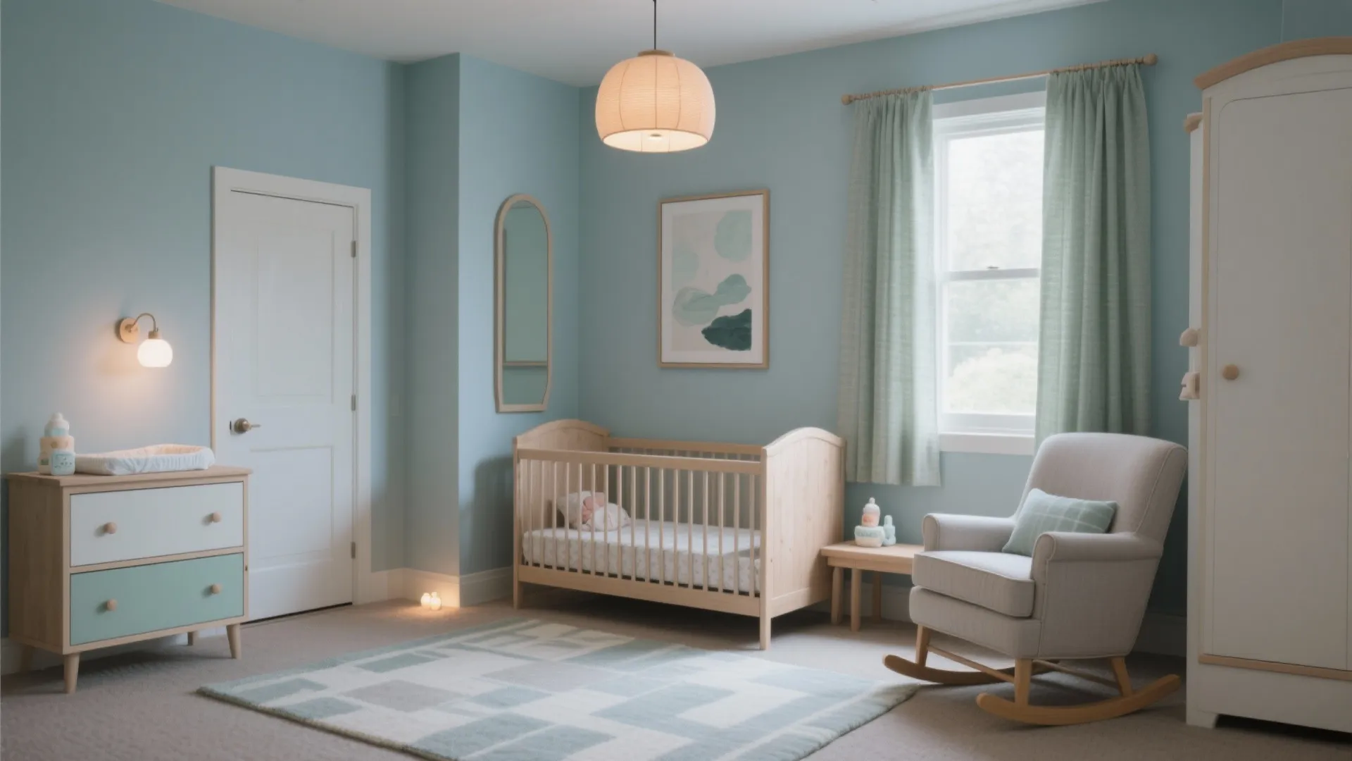 Nursery in a Small Space: Clever Design Ideas: Fast-Track Guide to a Stylish Small Nursery in 1 Minute