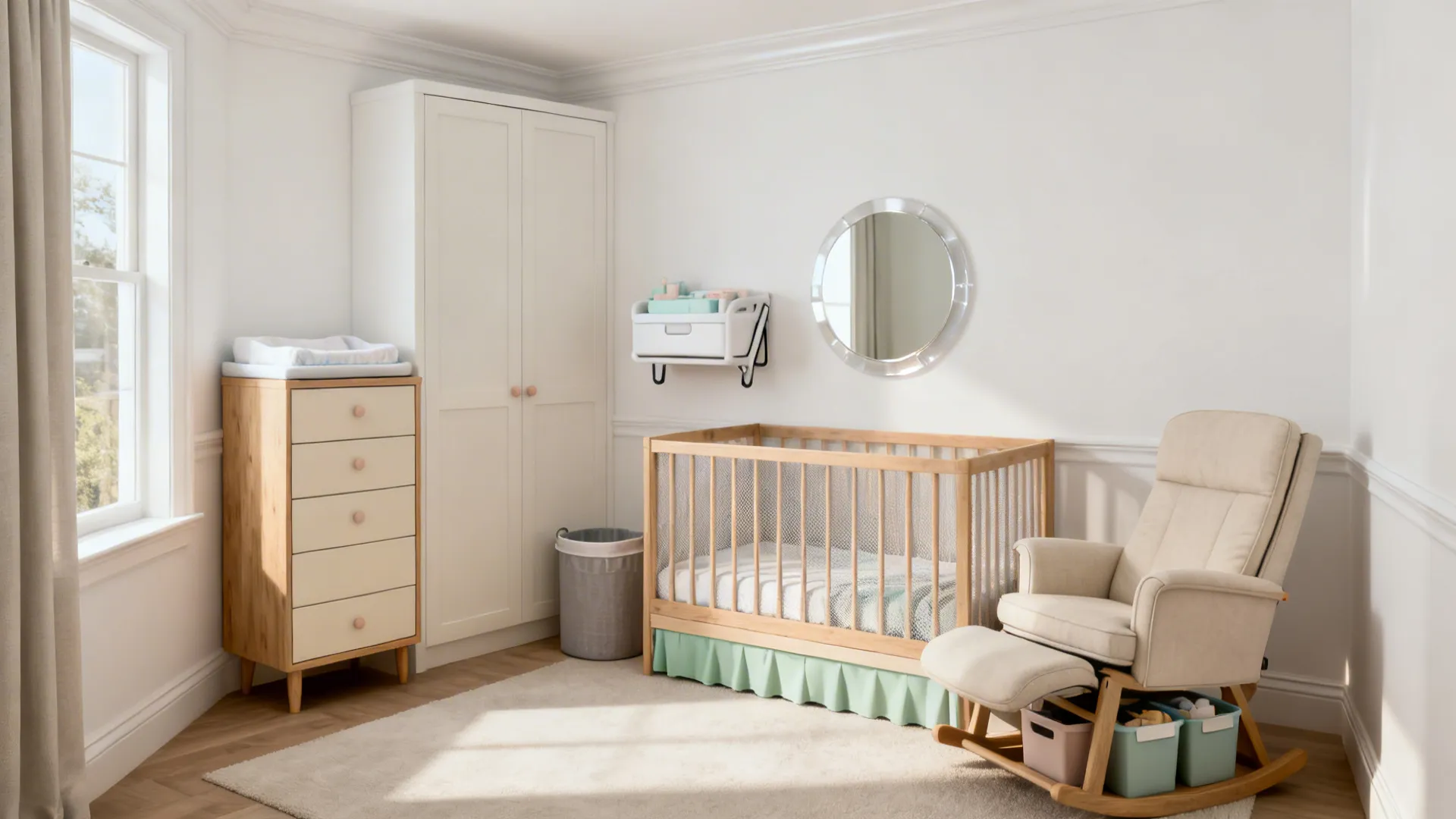 5 Nursery Setups for Small Rooms (Real-World Ideas)