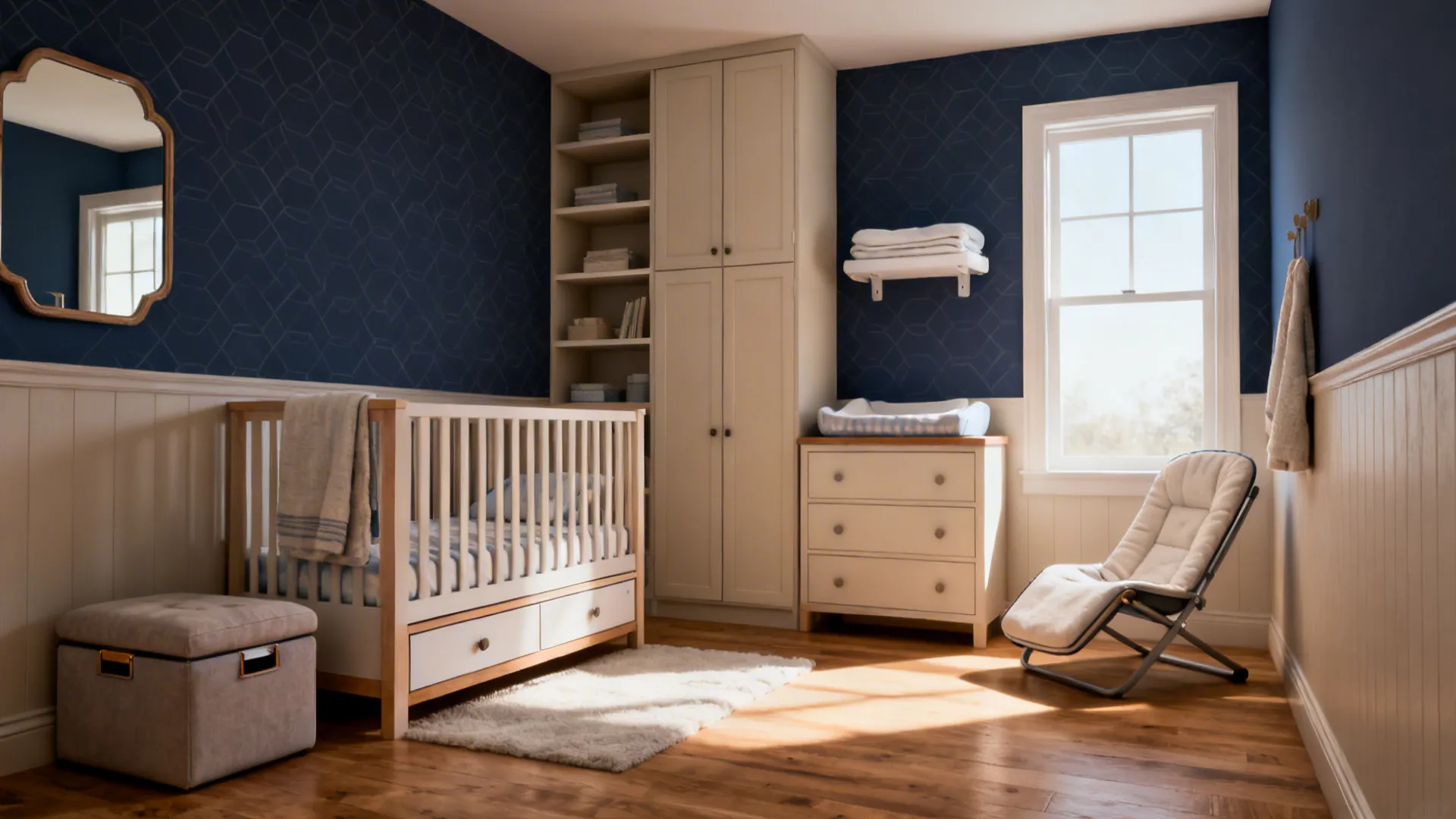 5 Small Room Baby Boy Nursery Ideas