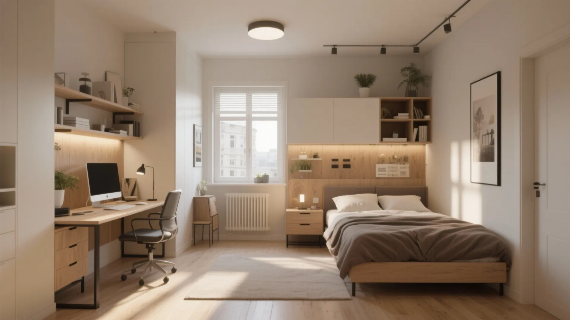 10 Creative Office/Bedroom Ideas: Small Space, Big Style: 10 Office-Bedroom Combos That Work