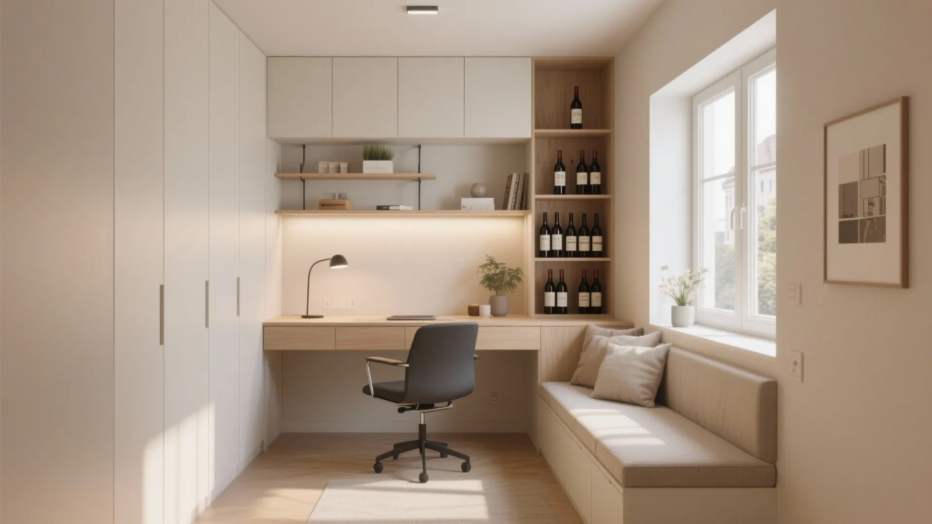 10 Built-in Office Ideas to Transform Small Spaces: Maximize style and function in your home office with these creative built-in designs