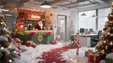 5 Creative Christmas Office Decorating Ideas