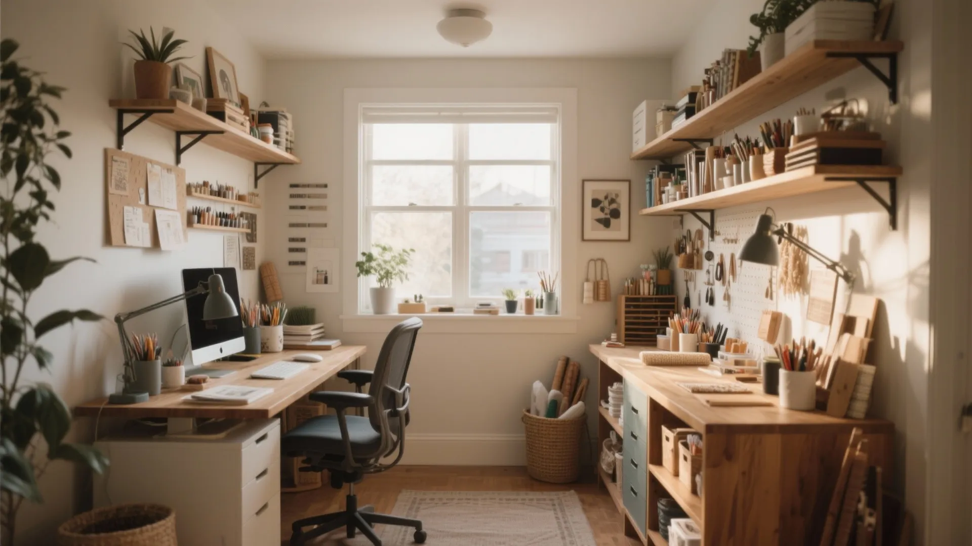 10 Creative Office and Craft Room Ideas: Smart Ways to Combine Function and Style in a Small Space