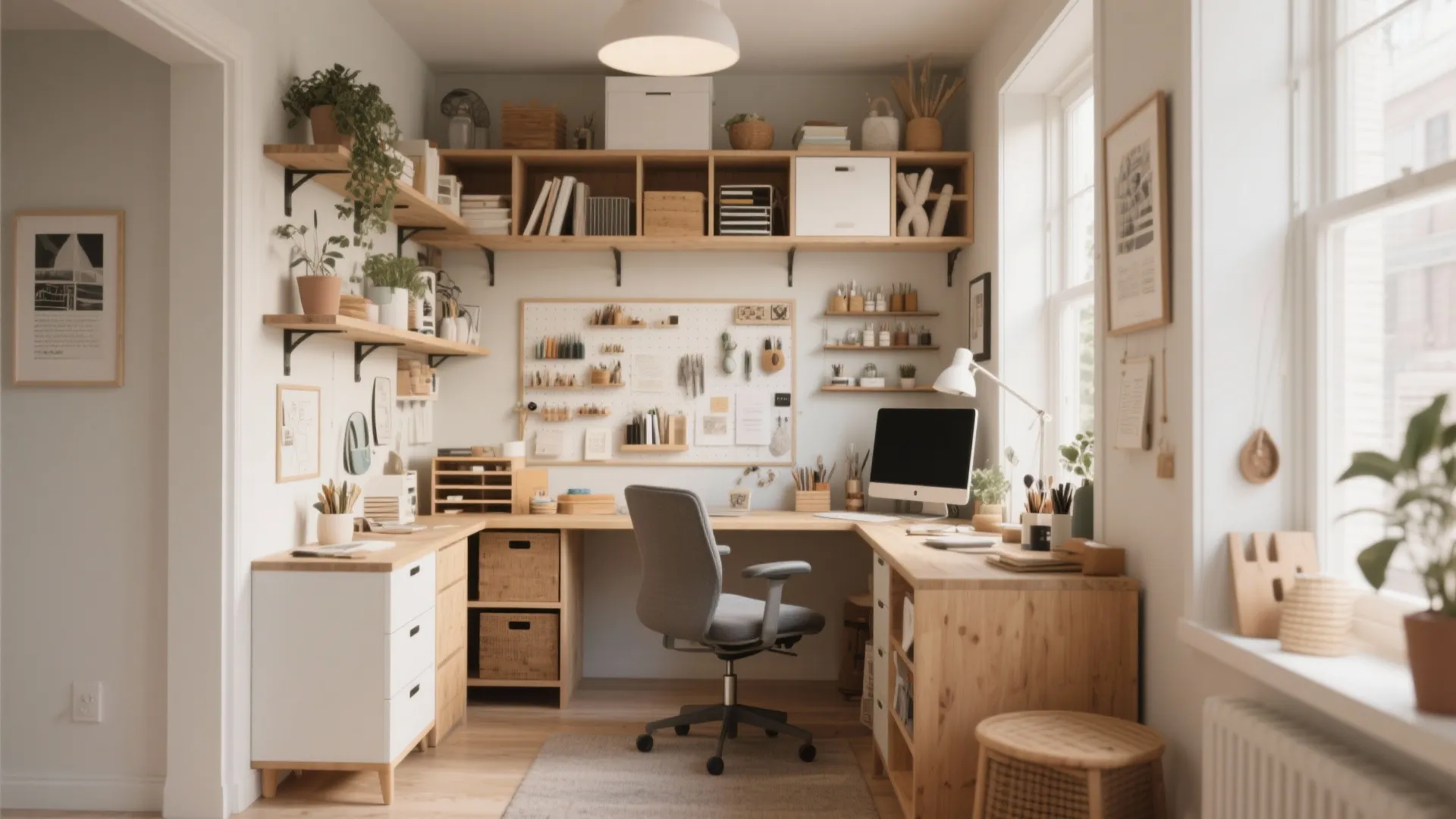 10 Small Office Craft Room Ideas: Clever Ways to Turn Even the Tiniest Corner into a Productive, Creative Hub