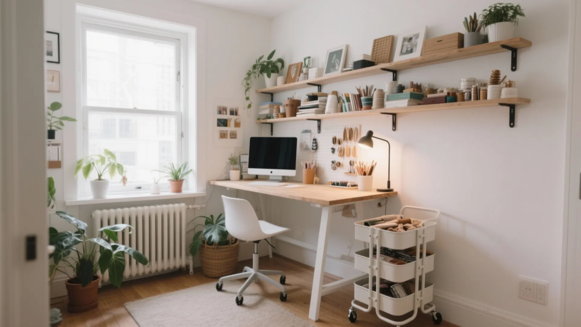 10 Small Office & Craft Room Ideas: Creative ways to design a small office + craft space without feeling cramped