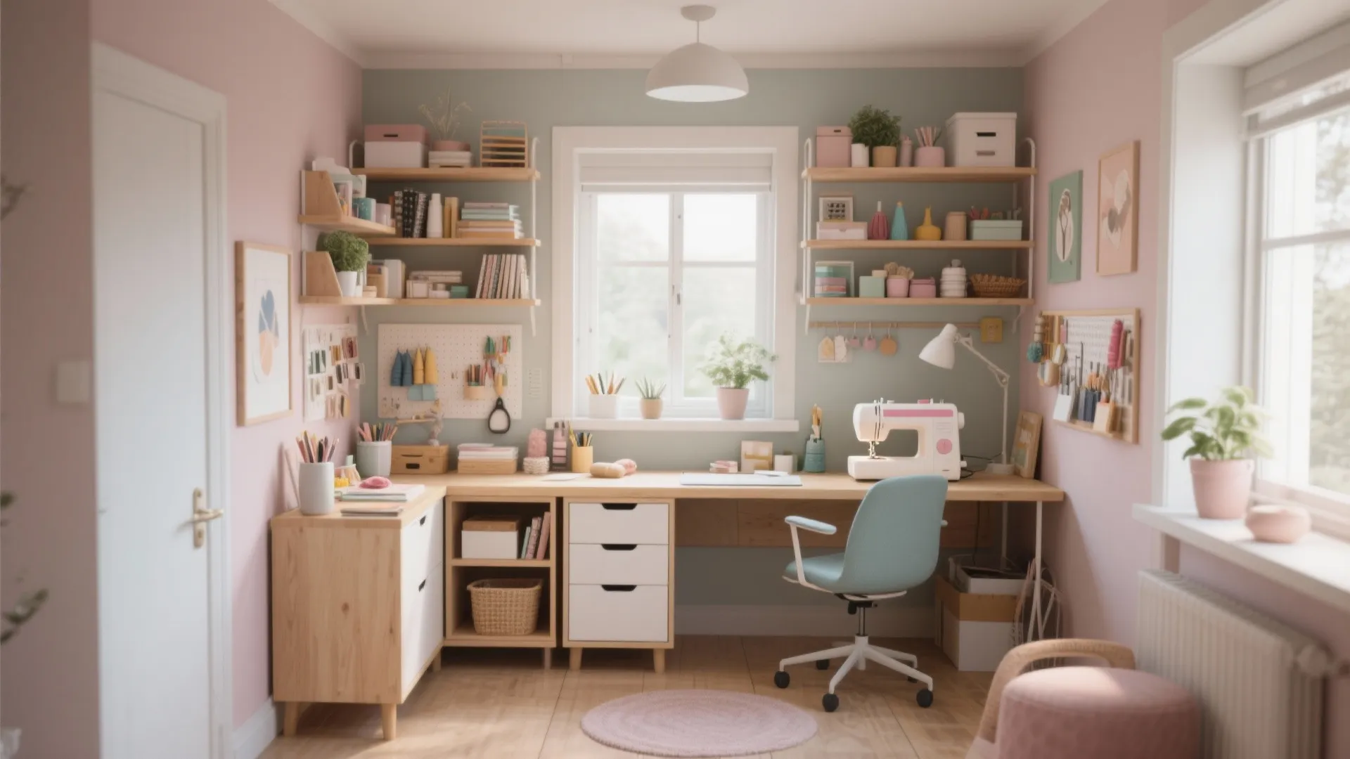 10 Office and Craft Room Ideas for Small Spaces: Creative ways to design a dual-purpose office & craft room without feeling cramped