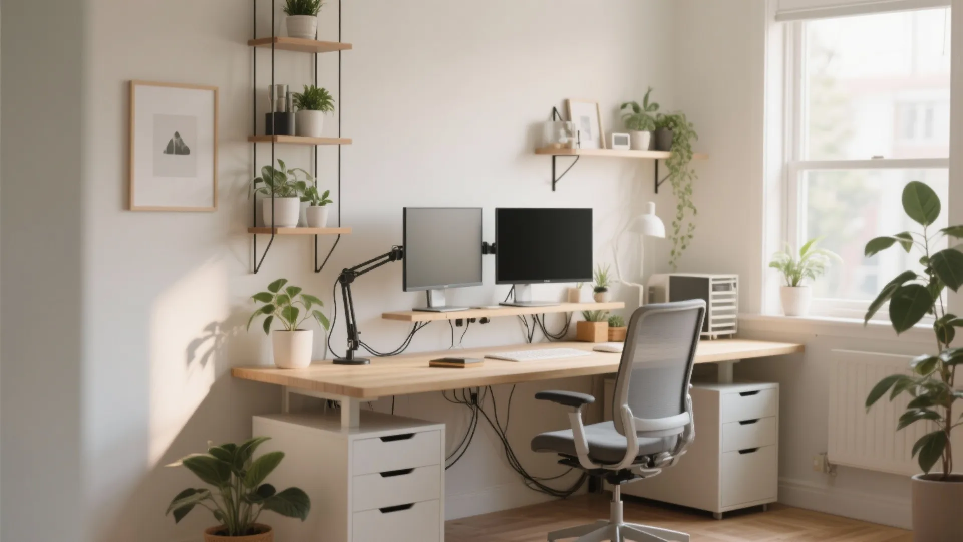 10 Genius Office Desk Organization Ideas: Maximize Style and Productivity in Small Office Spaces