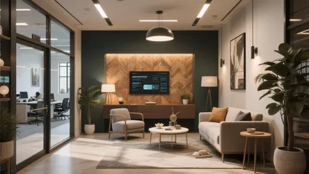 10 Brilliant Office Foyer Design Ideas