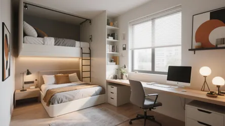 10 Space-Savvy Design Ideas for a Small Office/Guest Room