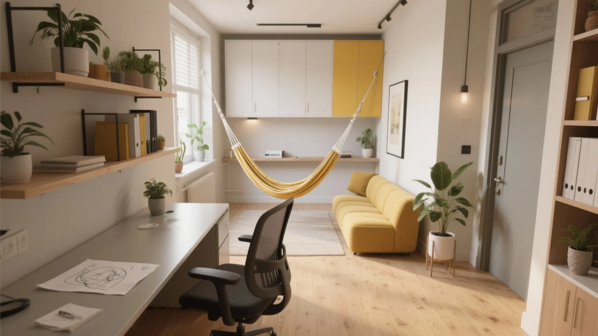 Small Office Space Tips: 5 Month-to-Month Ideas: Practical, flexible design ideas for a small office space you rent month to month