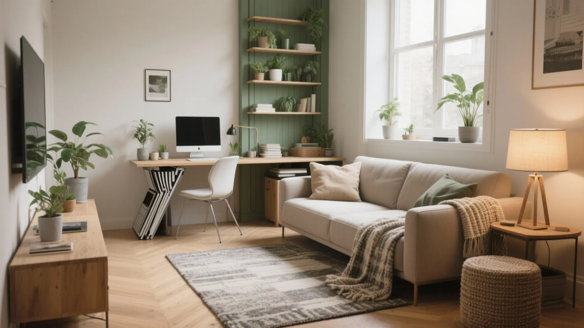 Small Living Room Office Combo Ideas: 5 Tips