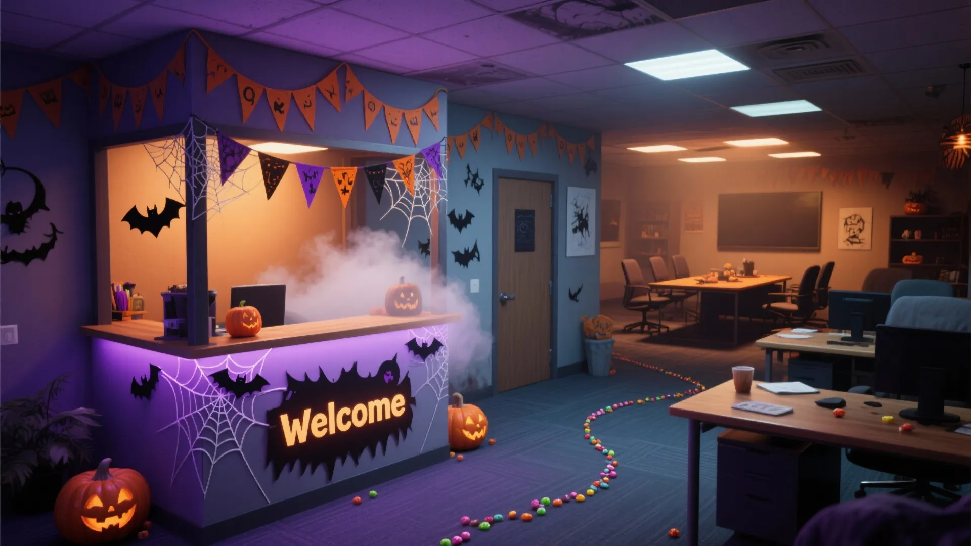 Office Halloween Ideas: 5 Spooky Designs: Fun, practical office Halloween ideas for small spaces—5 creative ways to haunt your workspace without chaos