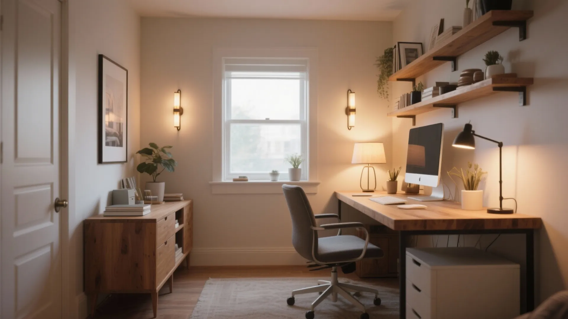 5 Office Lighting Ideas to Transform Your Workspace: Smart tips from my 10+ years of interior design experience to make your office brighter, healthier, and more inspiring.