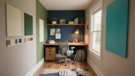 Paint Color for Home Office: 5 Inspiring Picks