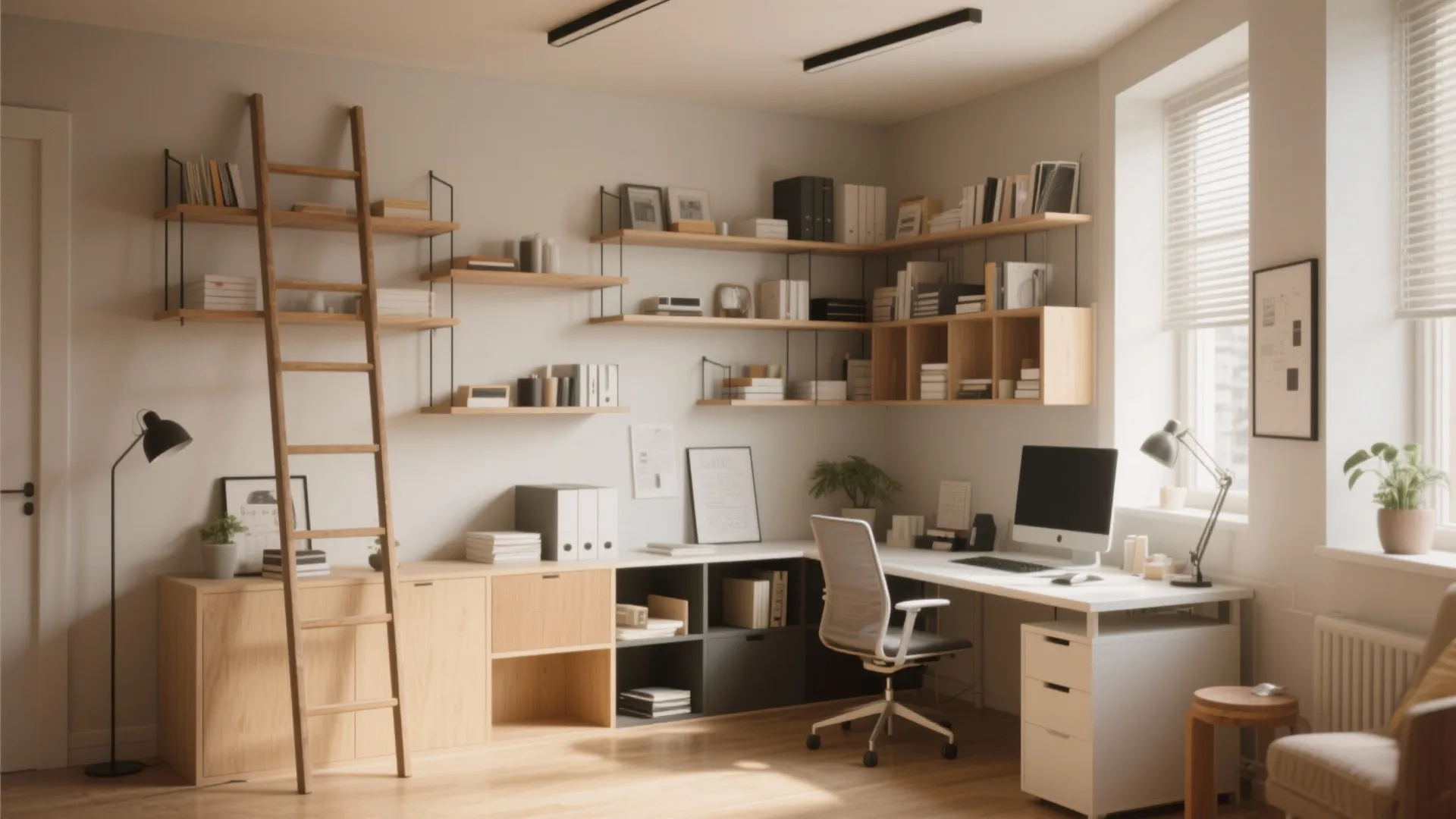 10 Creative Shelving Ideas for Office Spaces: Maximize Style and Function: My Top 10 Office Shelving Inspirations from Real Projects