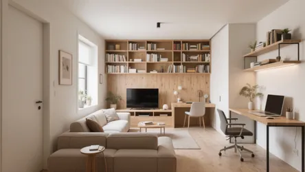 10 Creative Office and TV Room Ideas