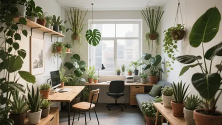 10 Office Plant Ideas That Boost Creativity