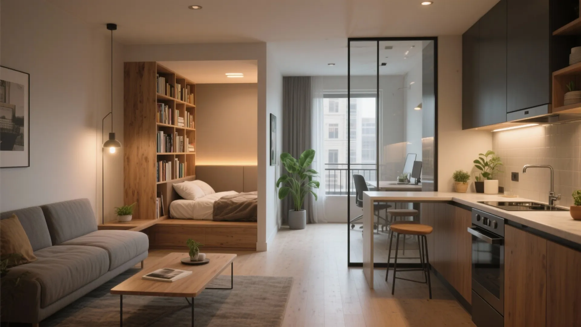 5 Small One-Bedroom Apartment Floor Plan Ideas