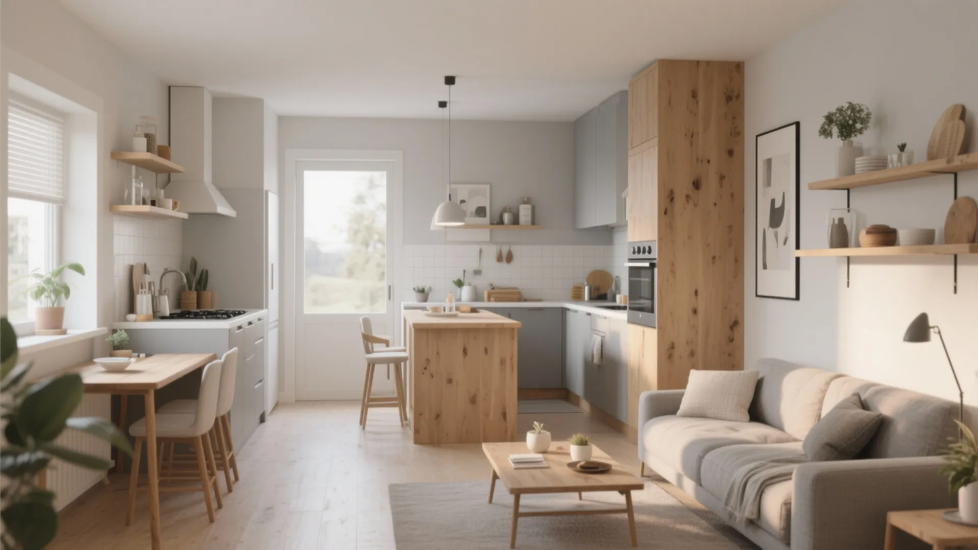 10 Small Open Kitchen Living Room Ideas: My Favorite 10 Open Kitchen-Living Inspirations for Small Spaces