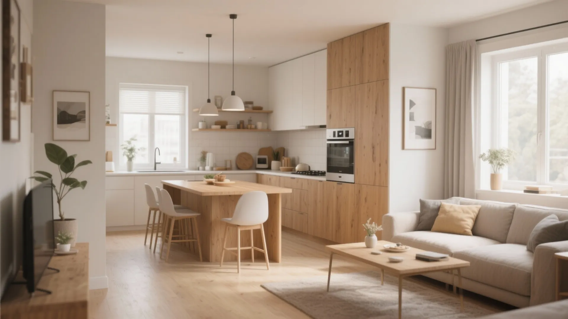 10 Small Open Kitchen Living Room Ideas: Maximizing Small Spaces with Clever Design and Personal Touch