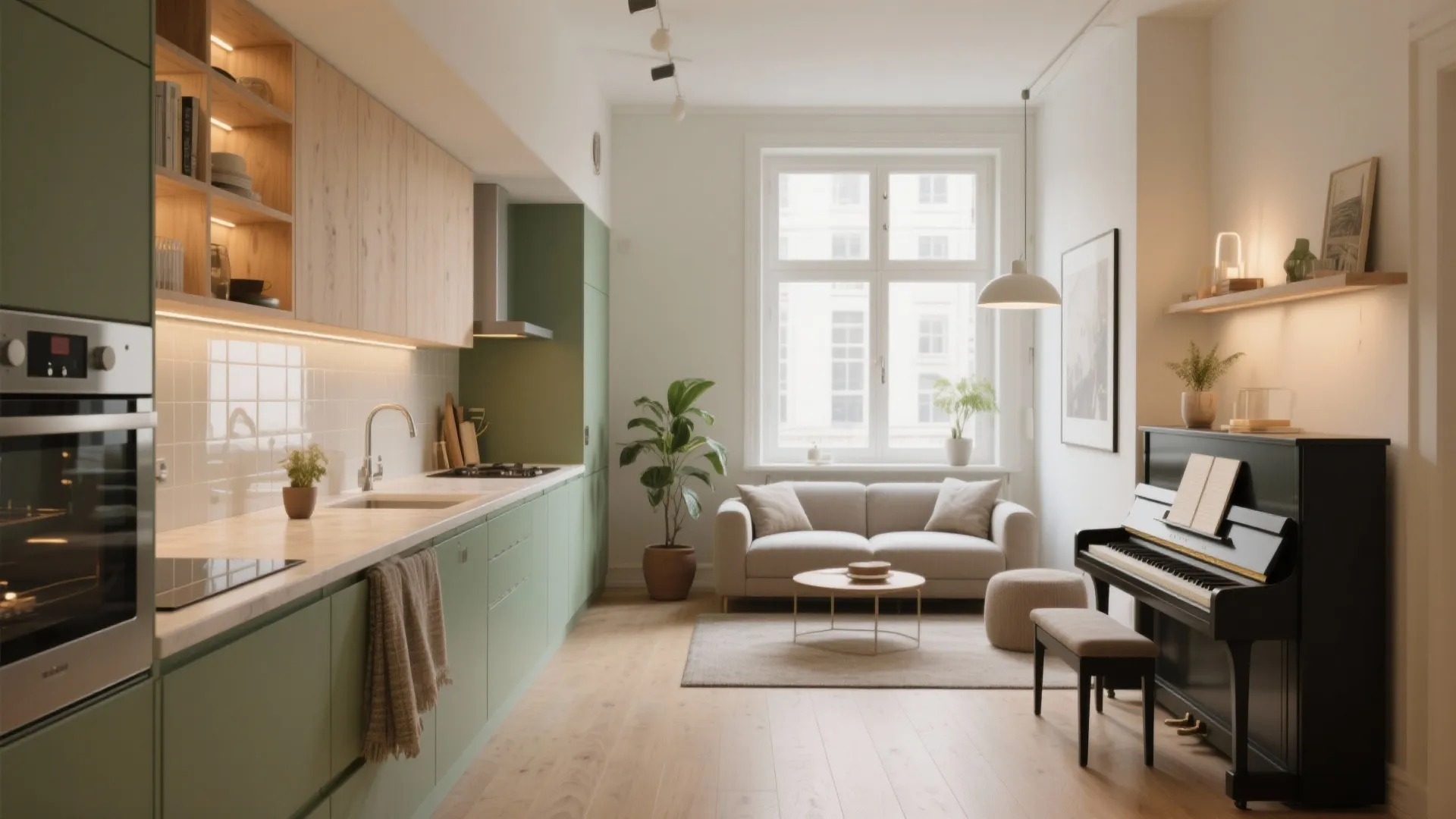 Small Kitchen Living Room: 5 Smart Ideas: Practical, stylish solutions to make a small kitchen living room feel roomy and functional