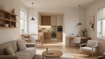 10 Small Open Kitchen and Living Room Ideas