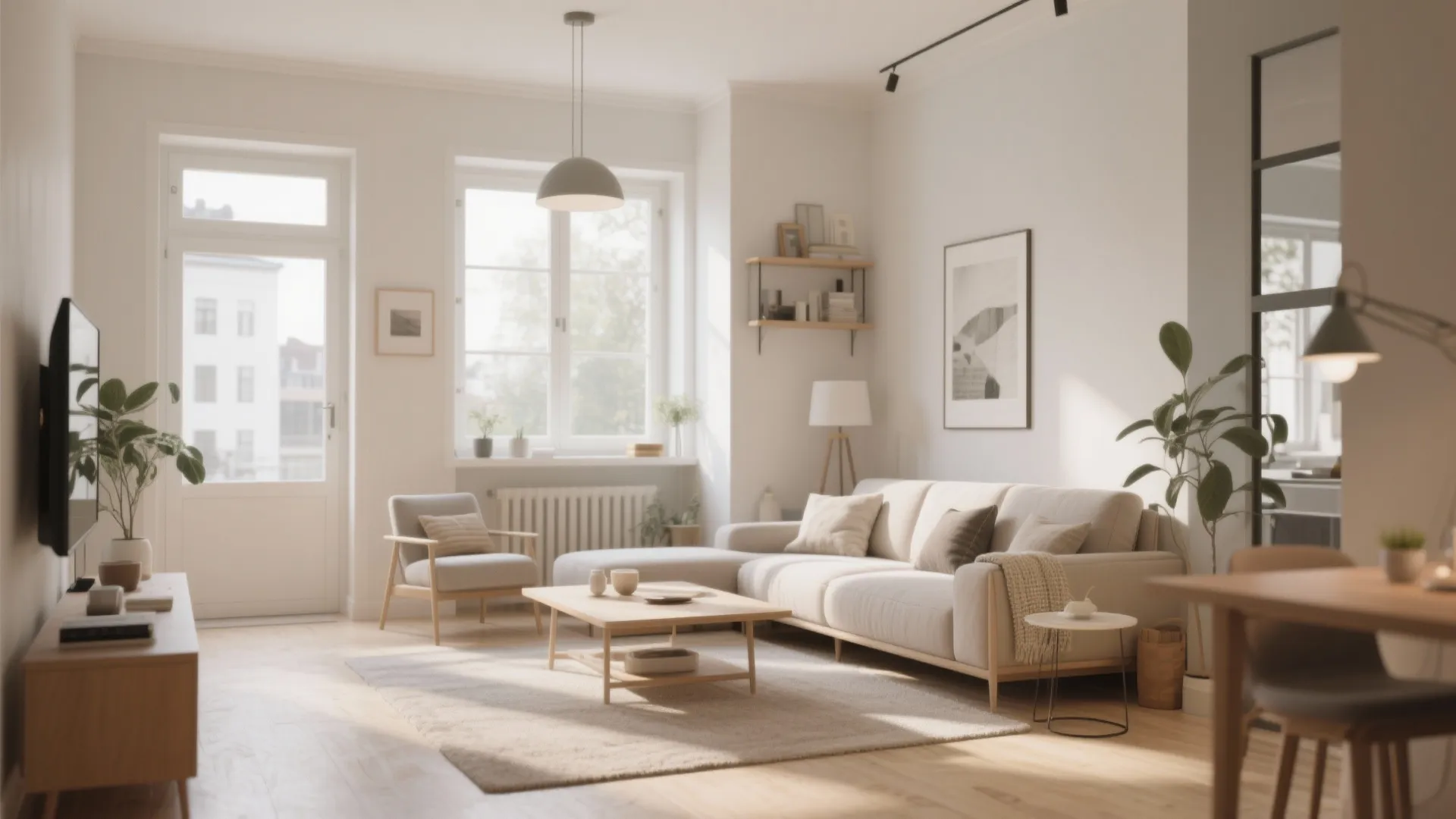 10 Small Open Plan Living Room Ideas