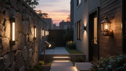 5 Outdoor In-Wall Lights Ideas for Small Spaces