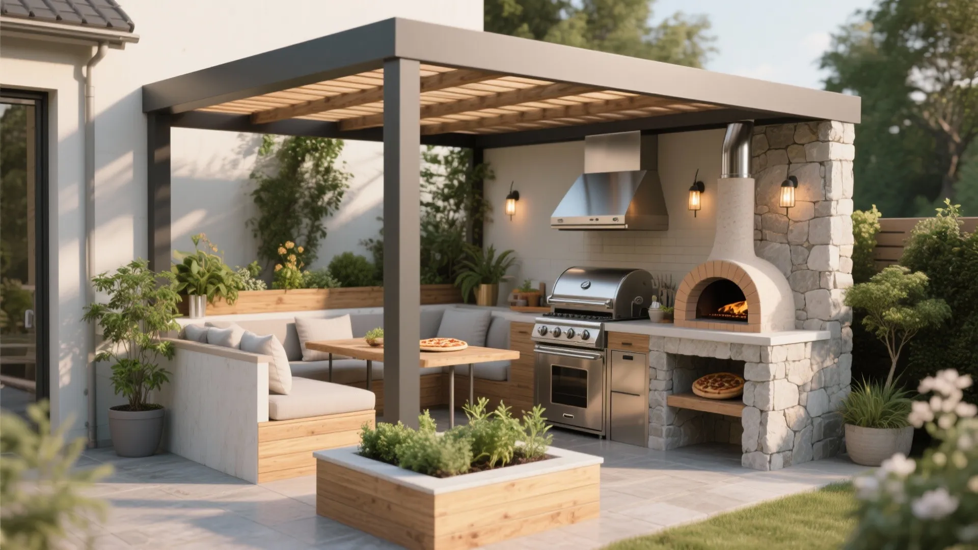10 Smart Small Covered Outdoor Kitchen Ideas: Creative covered outdoor kitchen inspiration for small spaces from my 10+ years as an interior designer