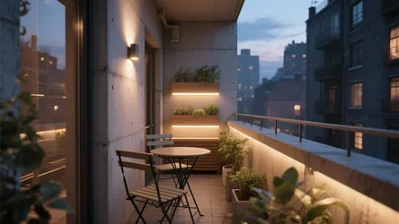 5 Small-Space Ideas for Outdoor LED Wall Lights