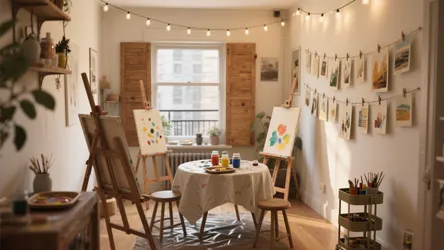 5 Paint and Sip at Home Ideas