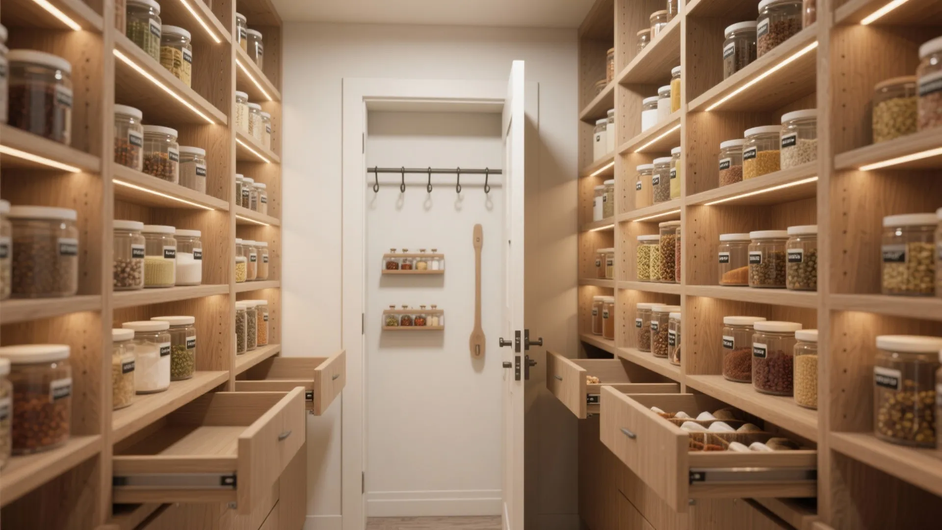 Kitchen Small Walk-In Pantry Ideas: 5 Smart Solutions: Practical, stylish and space-saving ideas for tiny walk-in pantries in busy kitchens