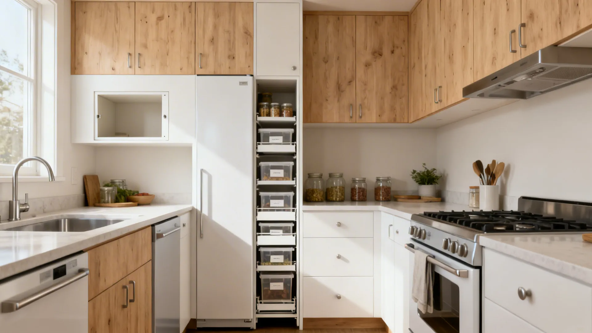 5 kitchen pantry ideas for small kitchens