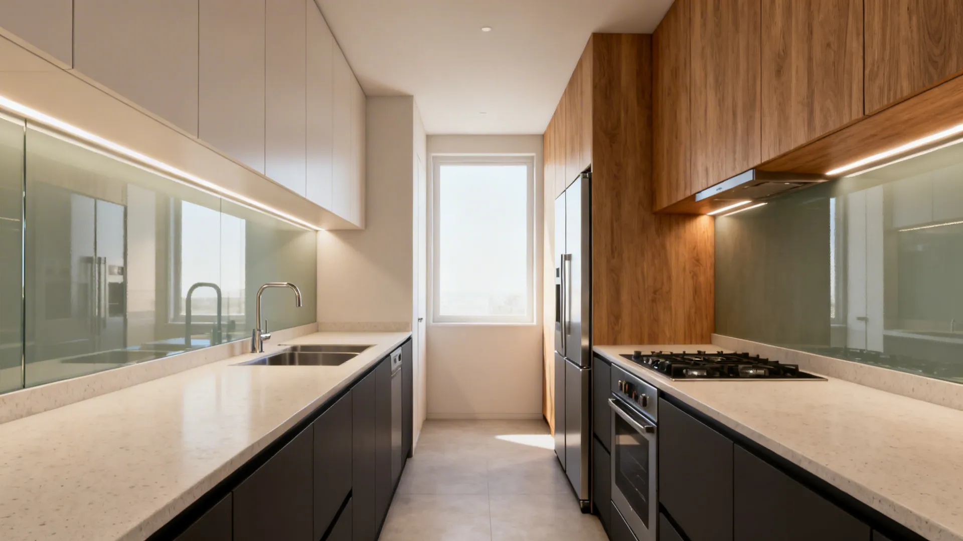 5 Ideas: Interior Design for Small Parallel Kitchen