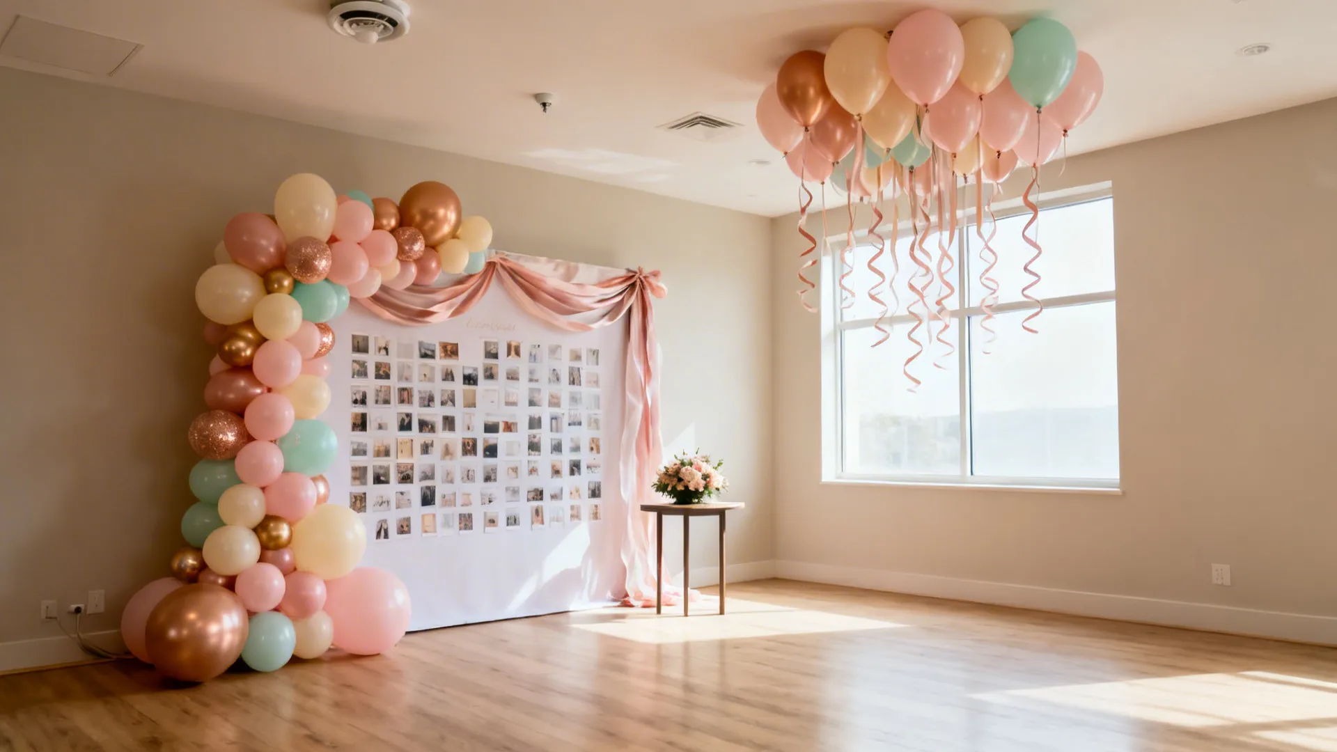 5 Balloon & Ribbon Ideas for a Birthday Party Room