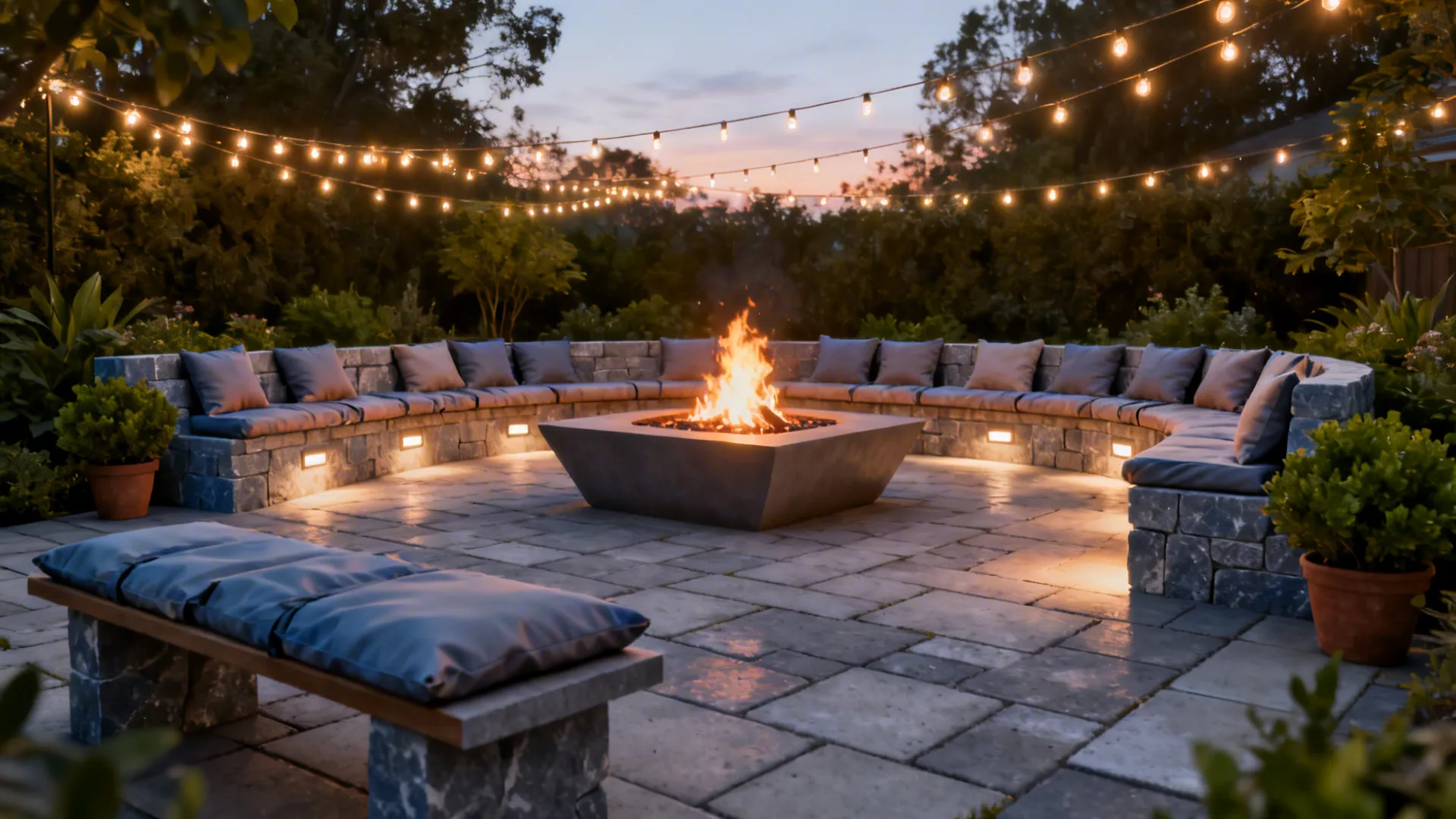 5 Small Backyard Patio Ideas with Fire Pit