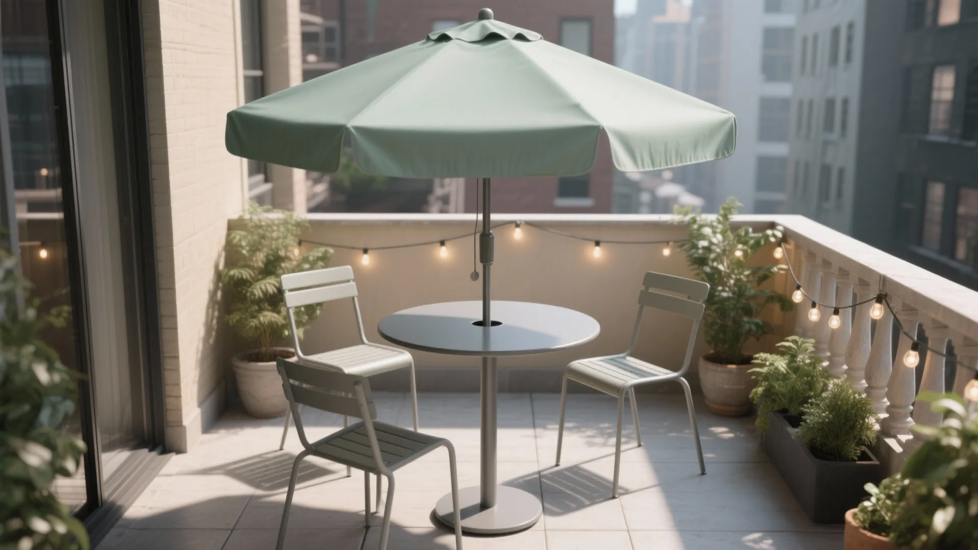 Small Patio Table with Umbrella Hole: Space-Saving Guide