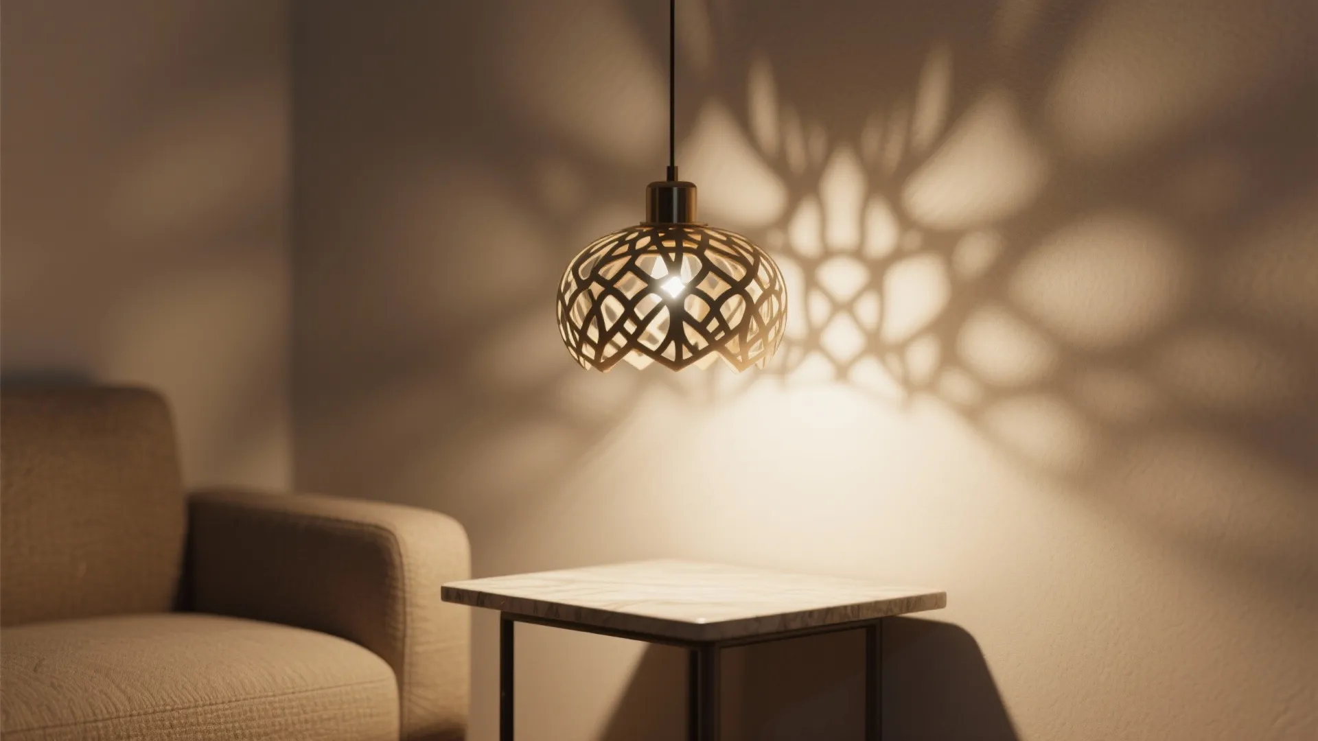 4. Go for a statement pendant in small scale