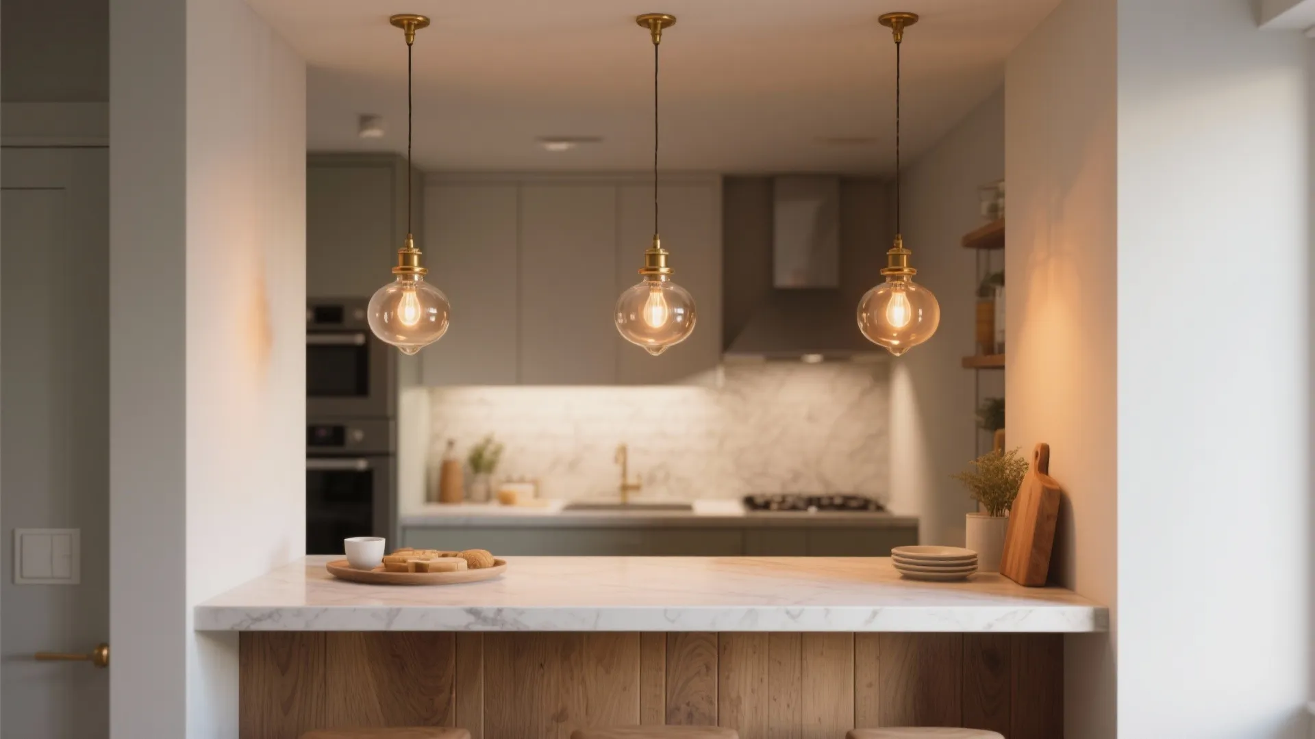 4. Use small pendants to add personality without bulk